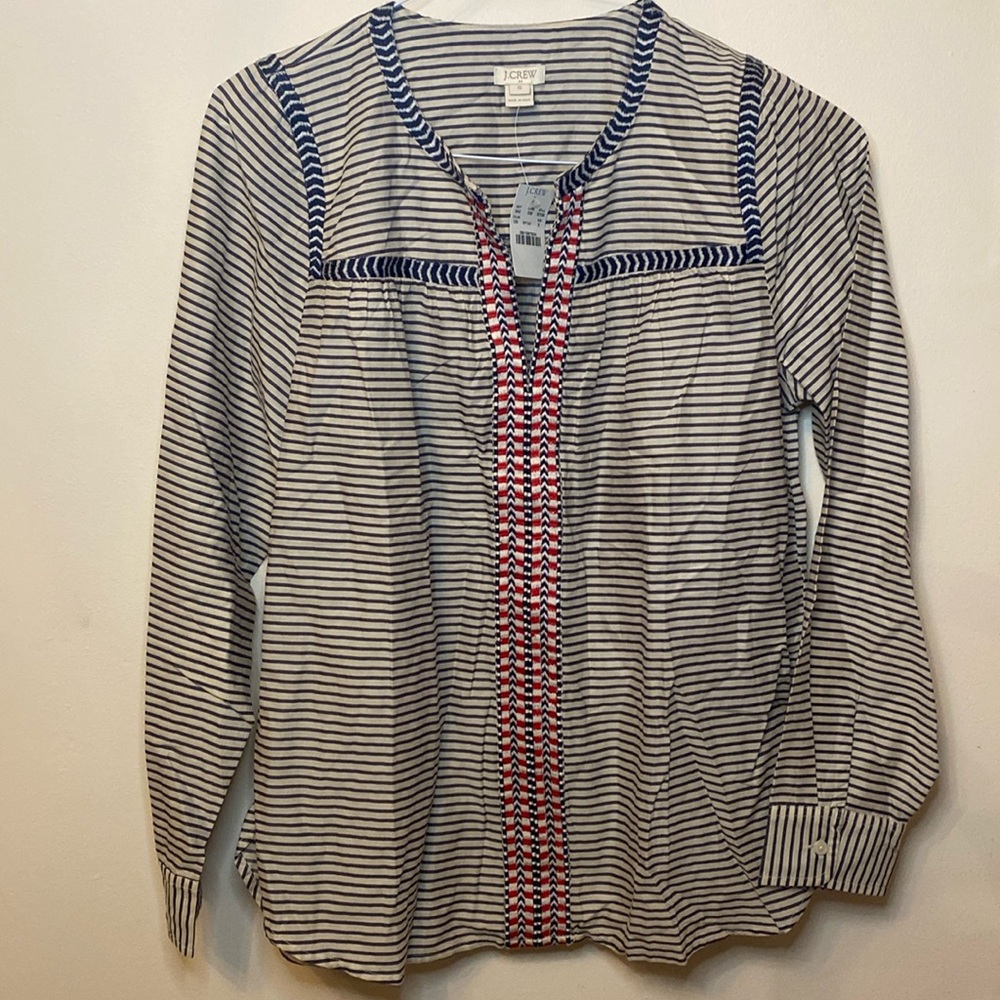 NWT J Crew Tunic Top
